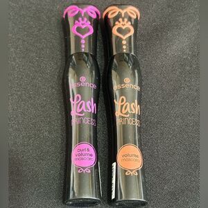 🦋 2 Essence Lash Princess Mascaras: Curl & Volume & Volume New FullSz